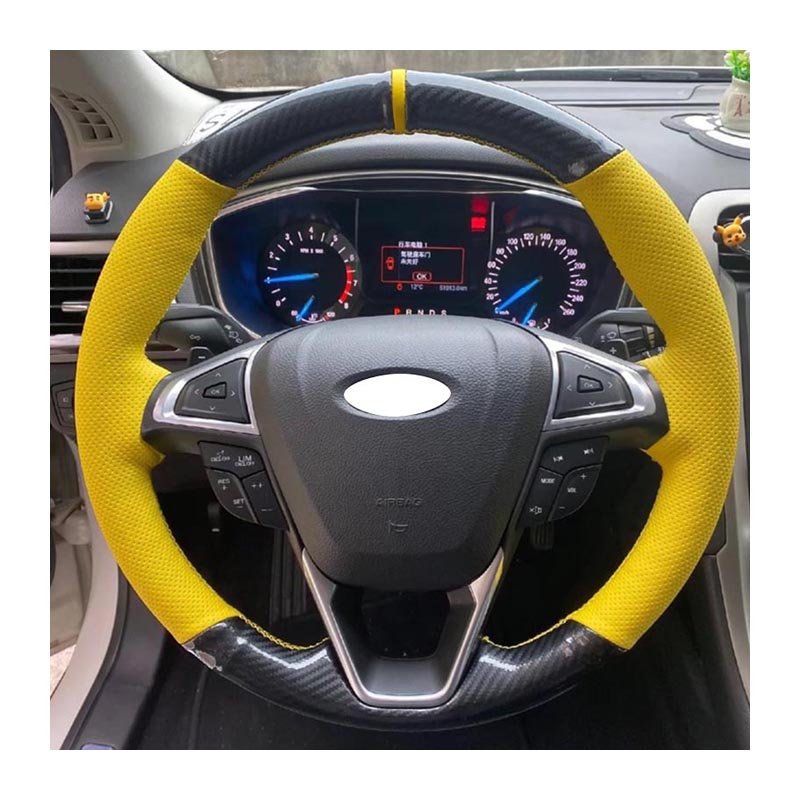 Real Carbon Fiber Steering Wheel Fit For Infiniti G37 G37X 2007-2013 Automotive Car Steering Wheel