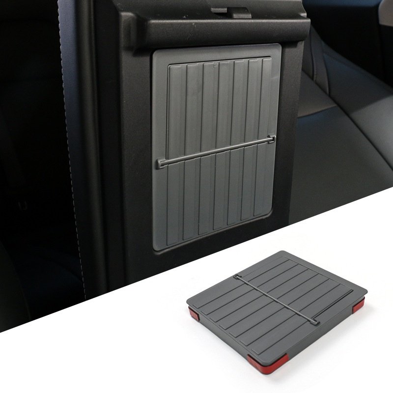 Suitable for 21 Tesla Model Y3 central control center armrest box hidden storage box storage modification accessories