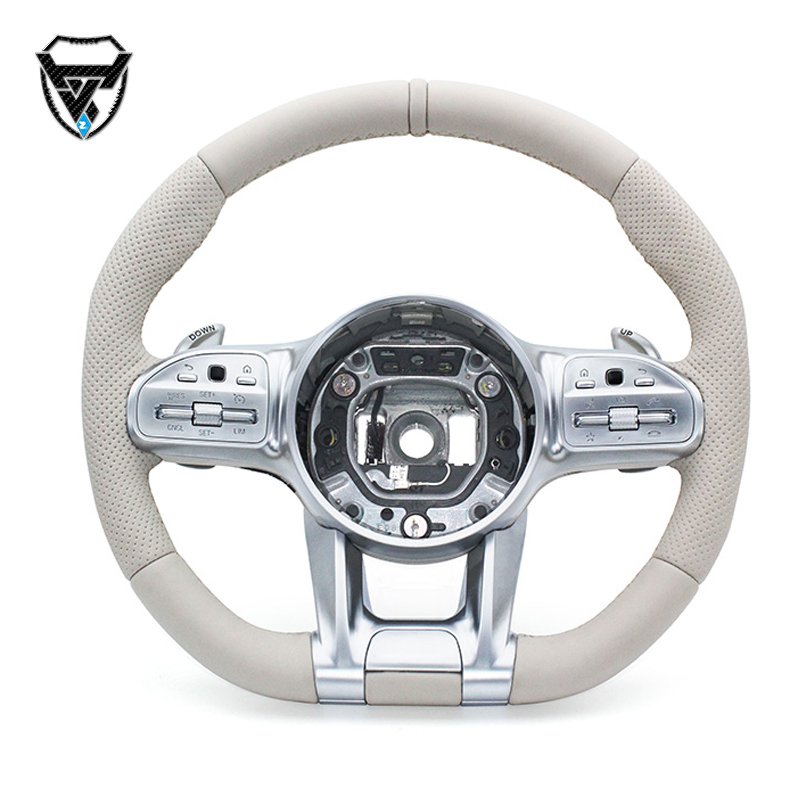 For Mercedes Benz A GLA B GLB C GLC E GLE CLS 2019-2023 custom sport model handle steering wheel modification 809-P45-F
