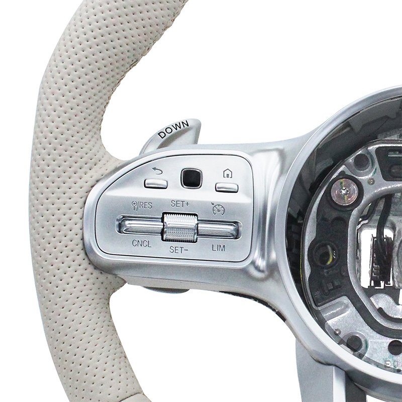 For Mercedes Benz A GLA B GLB C GLC E GLE CLS 2019-2023 custom sport model handle steering wheel modification 809-P45-F