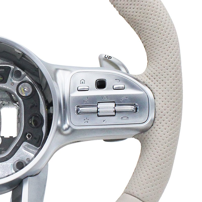 For Mercedes Benz A GLA B GLB C GLC E GLE CLS 2019-2023 custom sport model handle steering wheel modification 809-P45-F