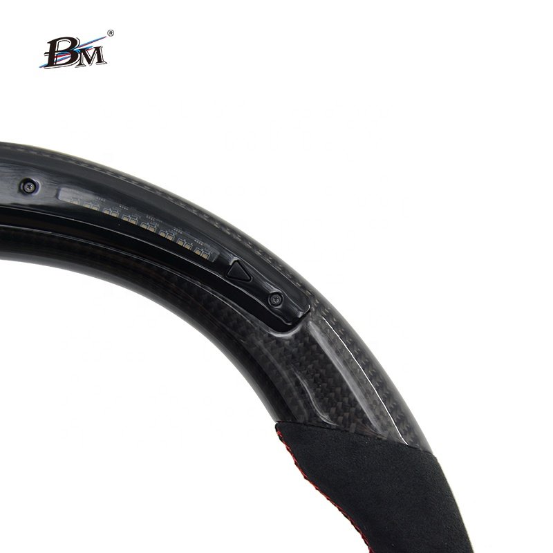 Fit For GT-R R35 Nissan 2017 2018 2019 2020 2021 2022 2023-UP Led Carbon Fiber Leather JDM Custom Sport Steering Wheels