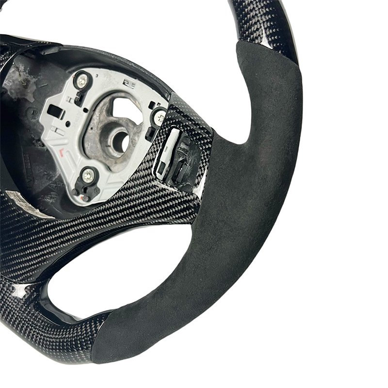 Custom Car Universal Steering Wheel For BMW E92 E90 E93 M3 E84 E87 320c 325li 330 335 Carbon fiber steering wheel