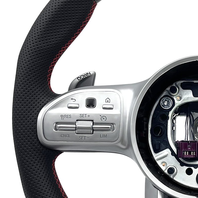 For Mercedes Benz A GLA B GLB C GLC E GLE CLS 2019-2023 custom sports model handle steering wheel modification ZC-809-T83-F