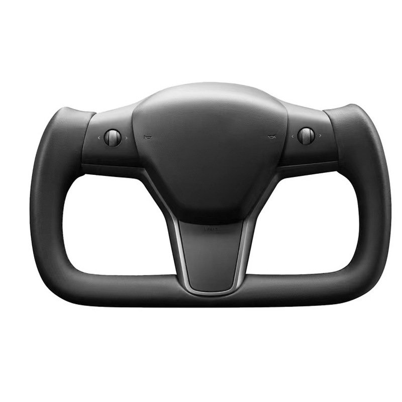 Customize Tesla Model Y Model 3 carbon fiber Yoke Steering Wheel