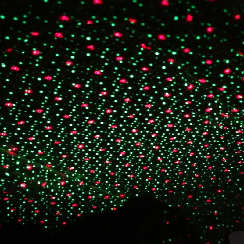3 Colours Car USB Led Lights Starry Sky Projector Lamp Accessories Interior Decorative Car Roof Ambient Lighting Star Light