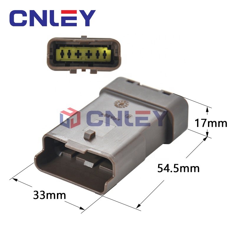 Car Waterproof Electric Male Female Magnetic Battery Connector 6-pin Car Relay Harness Sales Solar Wire Custom
