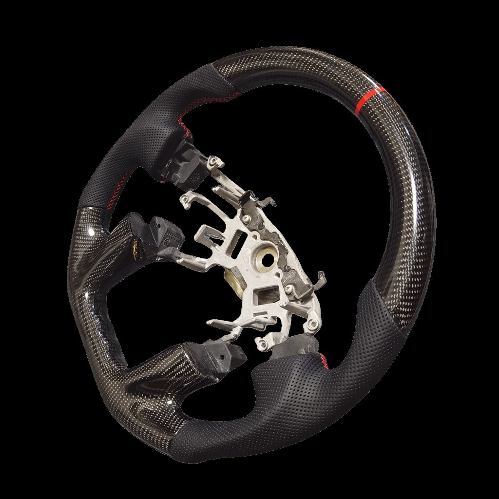 Car Steering Wheel For Nissan patrol Y61 Y62 racing style Smart Control Carbon Fiber auto Interior Accessories