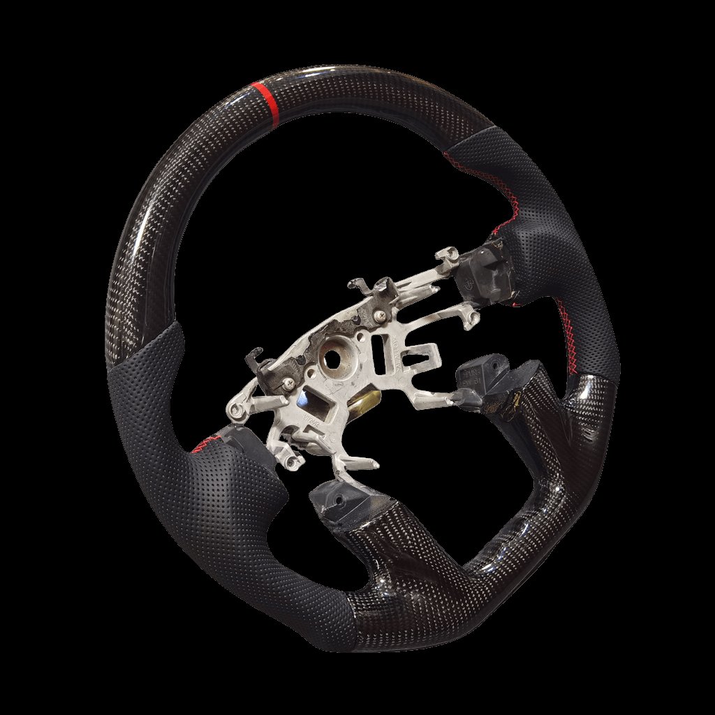 Car Steering Wheel For Nissan patrol Y61 Y62 racing style Smart Control Carbon Fiber auto Interior Accessories