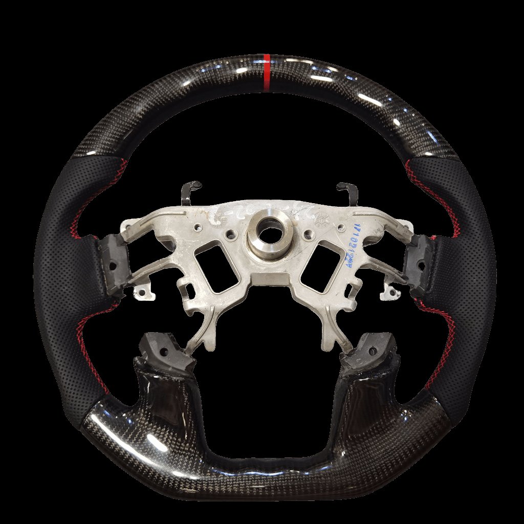 Car Steering Wheel For Nissan patrol Y61 Y62 racing style Smart Control Carbon Fiber auto Interior Accessories