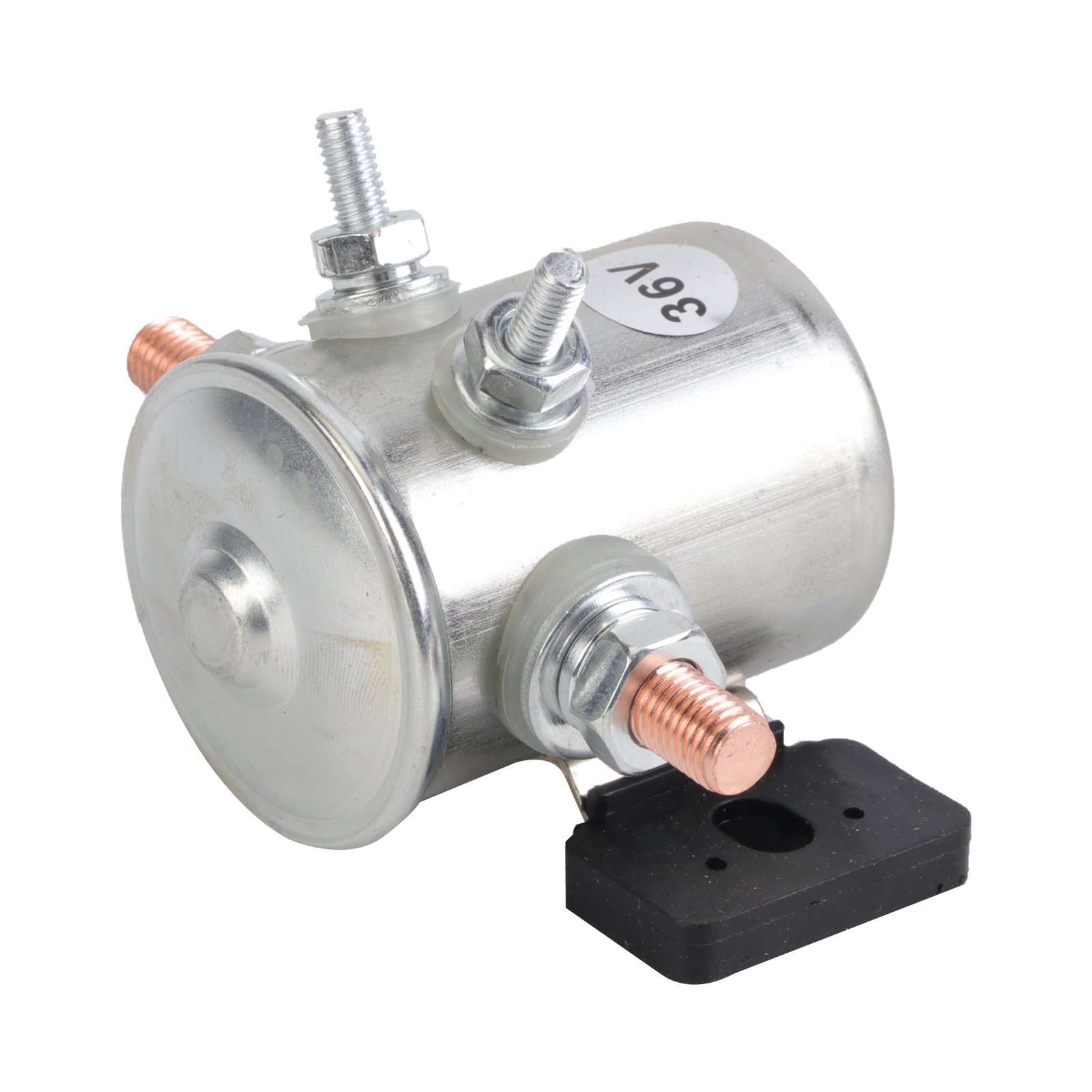 Cole Hersee 24059-08-BP (24059-BP) Insulated SPST Continuous Duty Solenoid Relay 12V New Golf Cart Winch Marine EZGO Motor Home