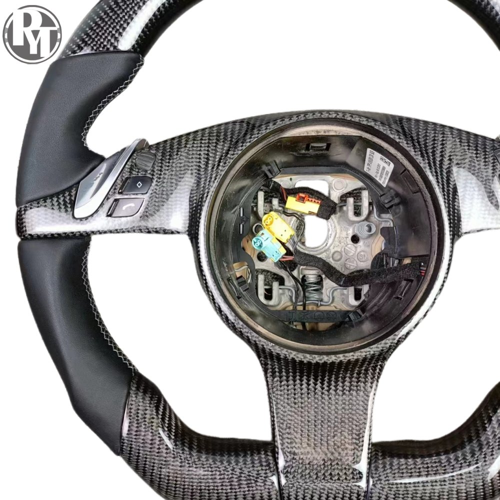 Real carbon fiber steering wheel, Suitable for Porsche Cayenne, macan,panamera,911 car steering wheel