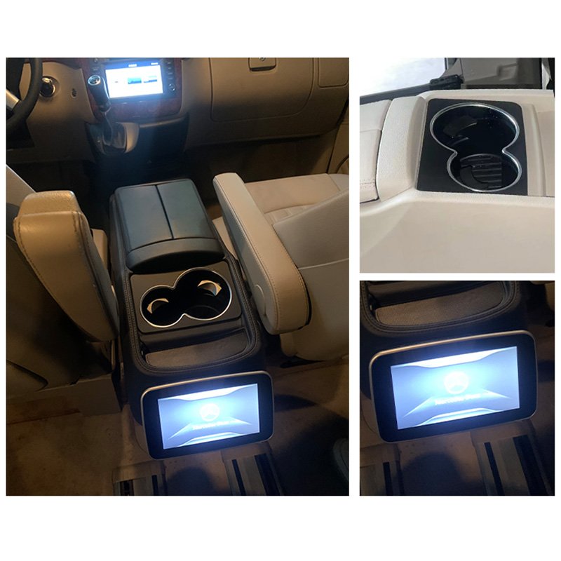 2023 Factory Manufacturer Car Item Viano Center Console Armrest Box Black Beige Customized Color