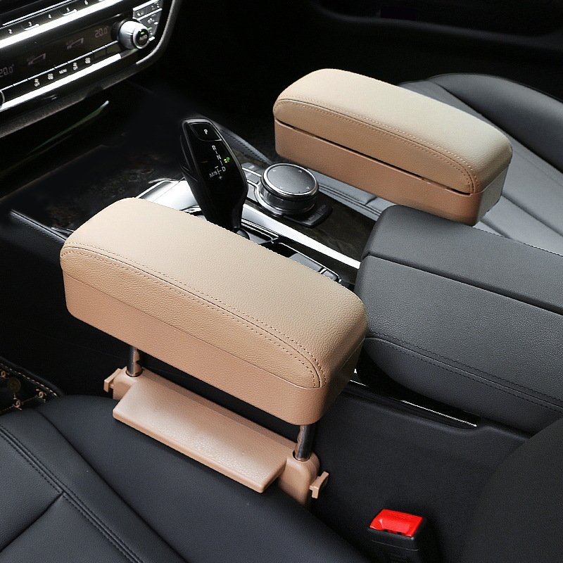 Height-adjustable Car Center Console Armrest Storage Console Box