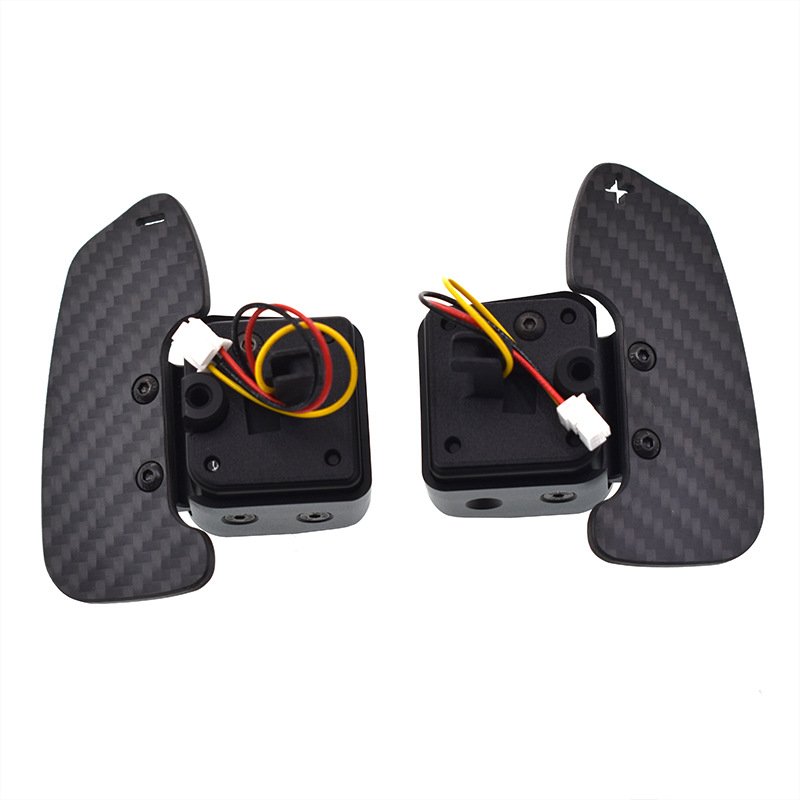 for AUDI C8 A6 A7 S6 S7 RS6 RS7 magnetic Carbon fiber steering wheel shift paddles Replacement Extended Shift Paddles