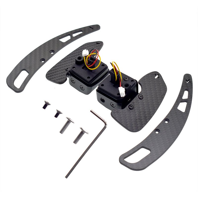 for AUDI C8 A6 A7 S6 S7 RS6 RS7 magnetic Carbon fiber steering wheel shift paddles Replacement Extended Shift Paddles