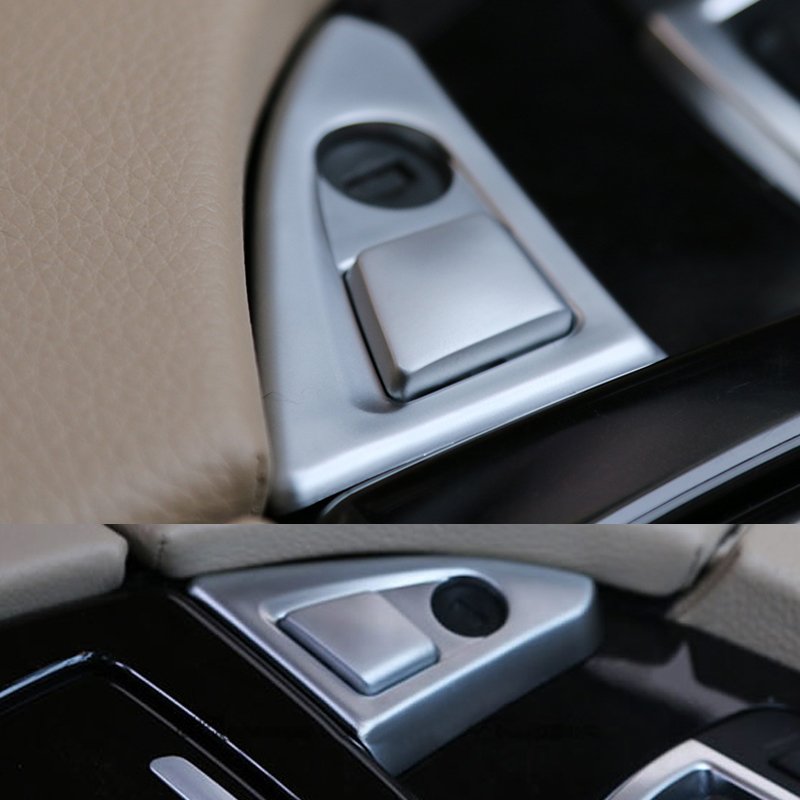 LHD RHD Car Front Center Console Armrest Box Unlock Switch Button Knob Cover Trim for BMW 5 Series F10 F11 F18 520 2011-2017