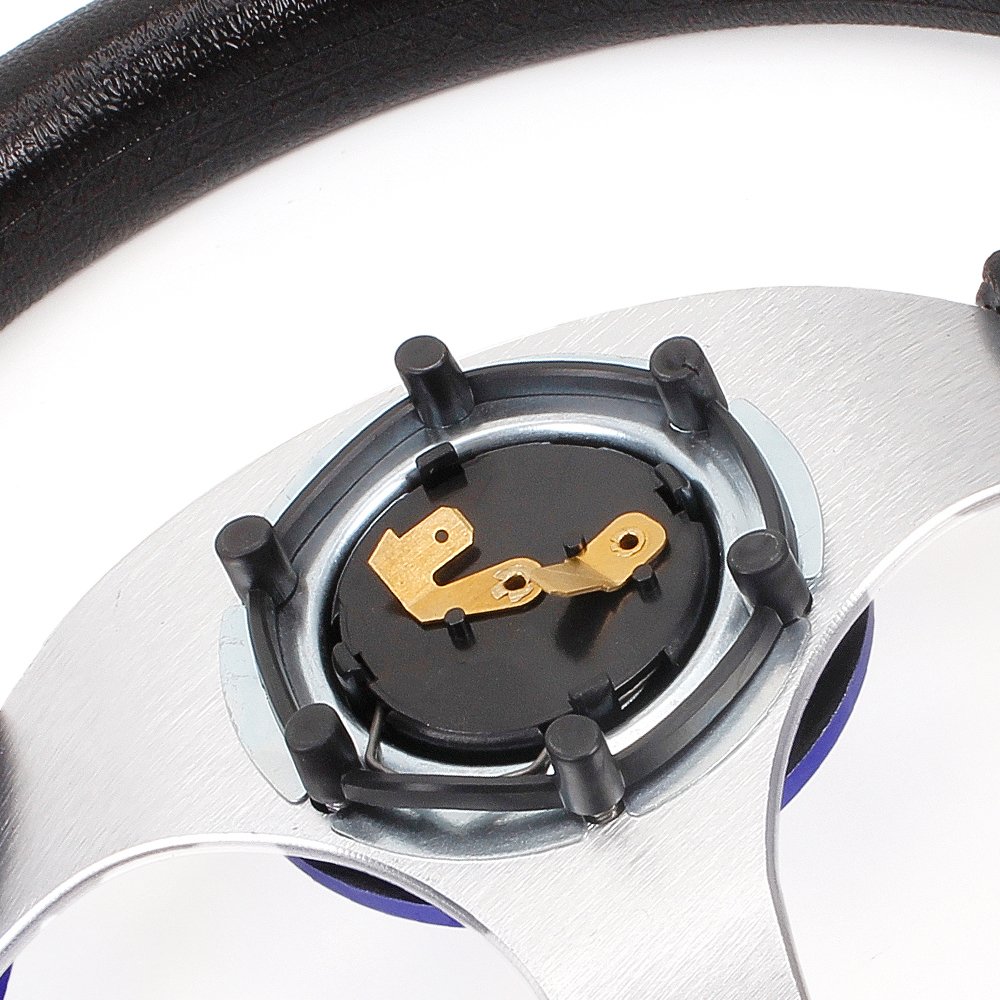 High Quality Car 13inch JDM Racing Steering Wheel Flat Drift Racing Steering Wheel for Universal 6 Holes