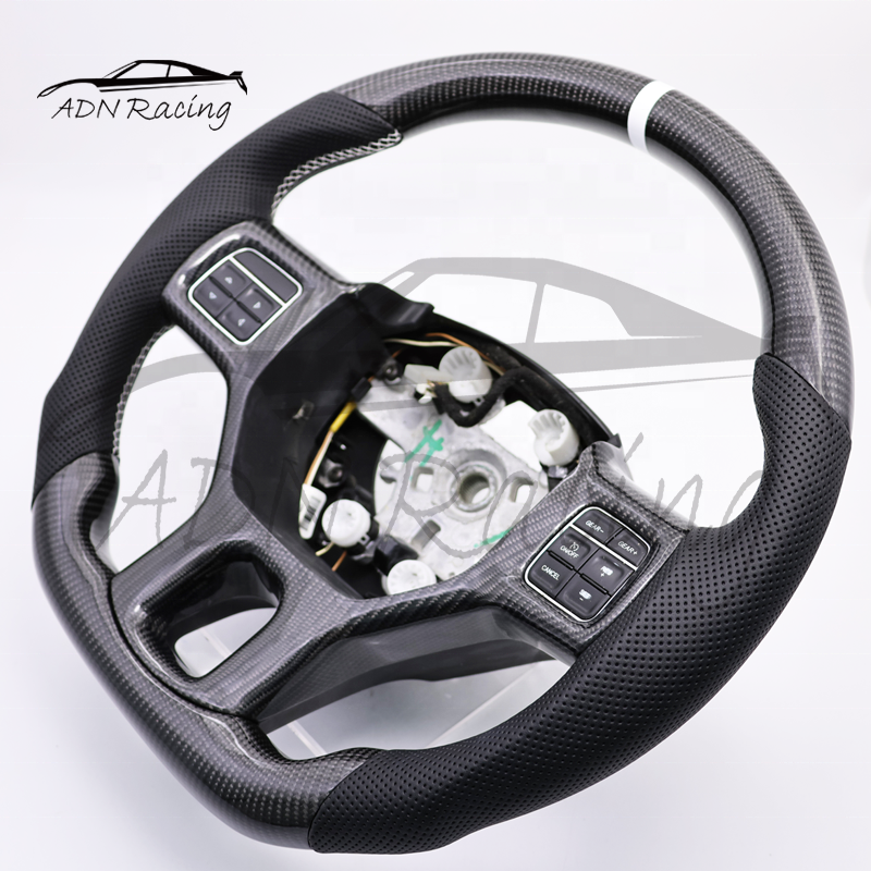 2010-2018 For DODGE Ram 1500 2500 3500 Carbon Fiber Steering Wheel