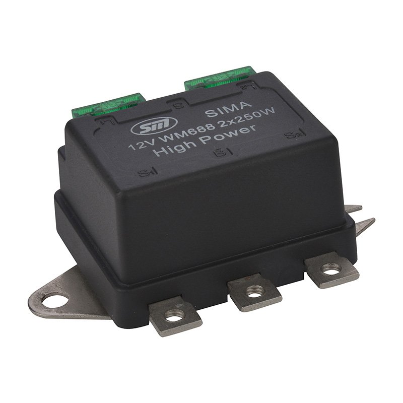 Automotive Relays 6 Pin 30A NO Car Relay With Fuse and 2 Coils WM688