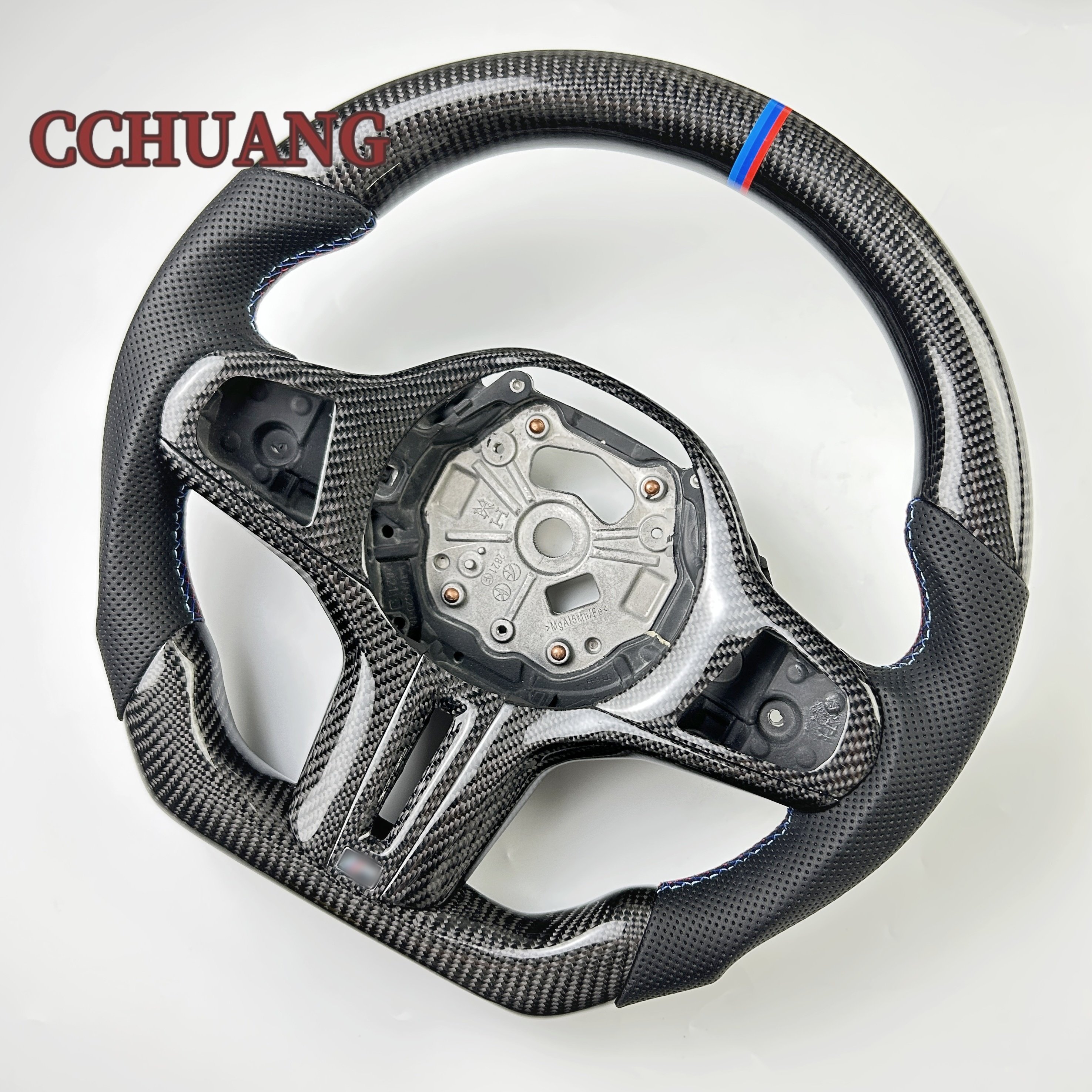High-quality carbon fiber steering wheel for BMW i8 G20 G30 G28 car modification steering wheel customization