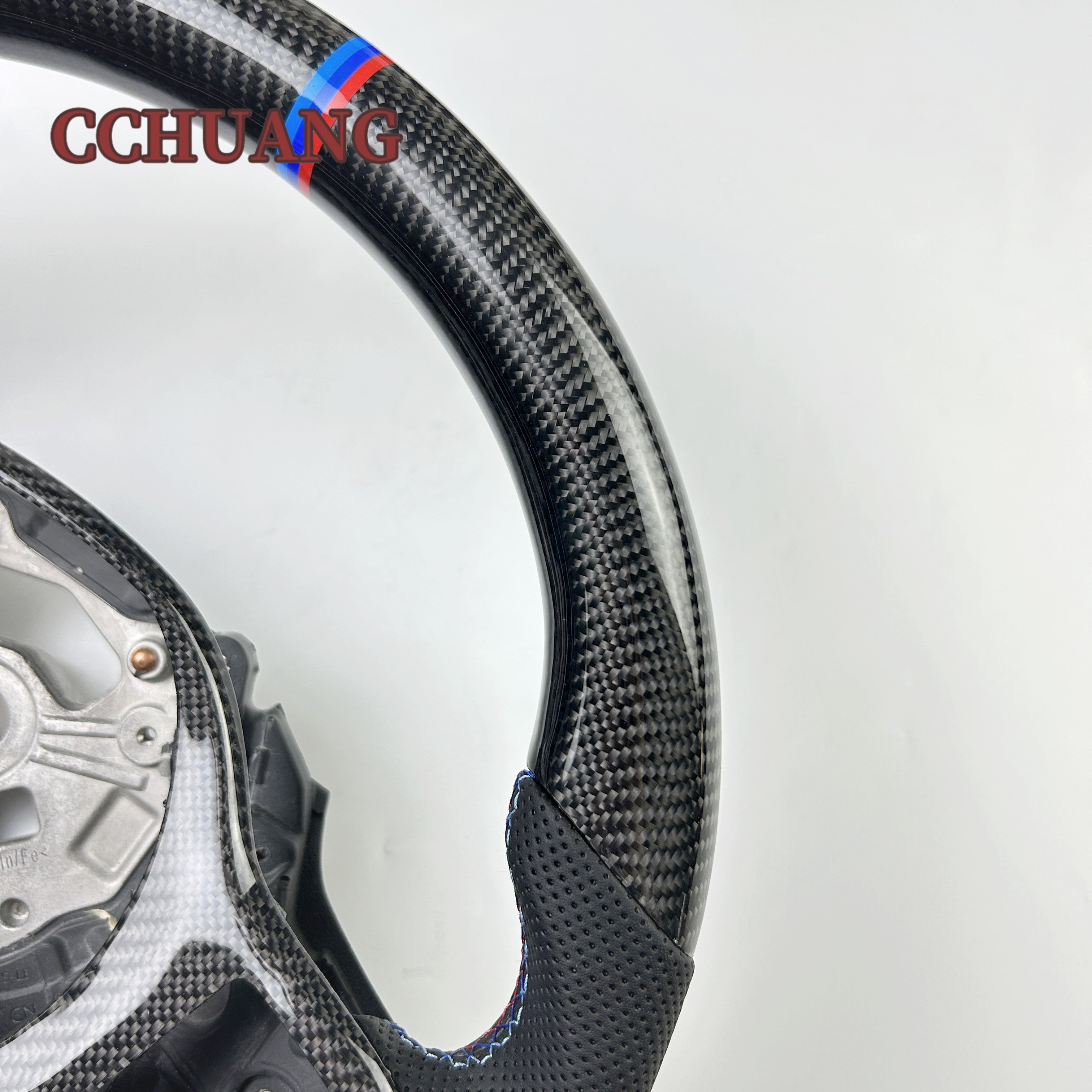 High-quality carbon fiber steering wheel for BMW i8 G20 G30 G28 car modification steering wheel customization