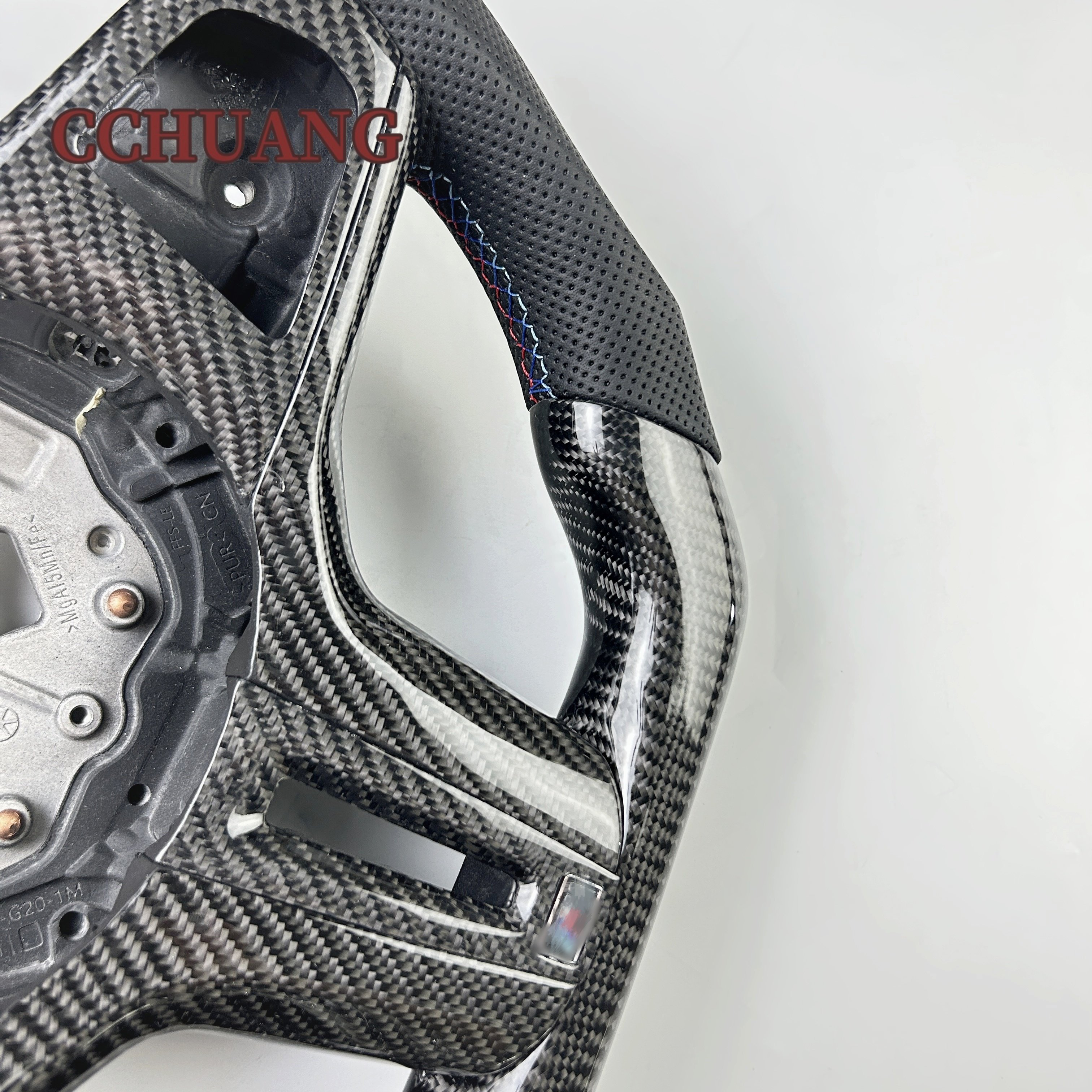 High-quality carbon fiber steering wheel for BMW i8 G20 G30 G28 car modification steering wheel customization
