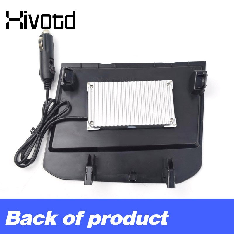 10W Car QI Wireless Charger Interior Accessories Parts Fast Charging Plate Panel Phone Holder for Peugeot 3008 2018-2021