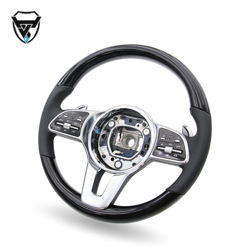For Mercedes Benz C GLC E S CLS AMG 2021-2023 custom leather steering wheel modification 223 ZC-801-M5-F