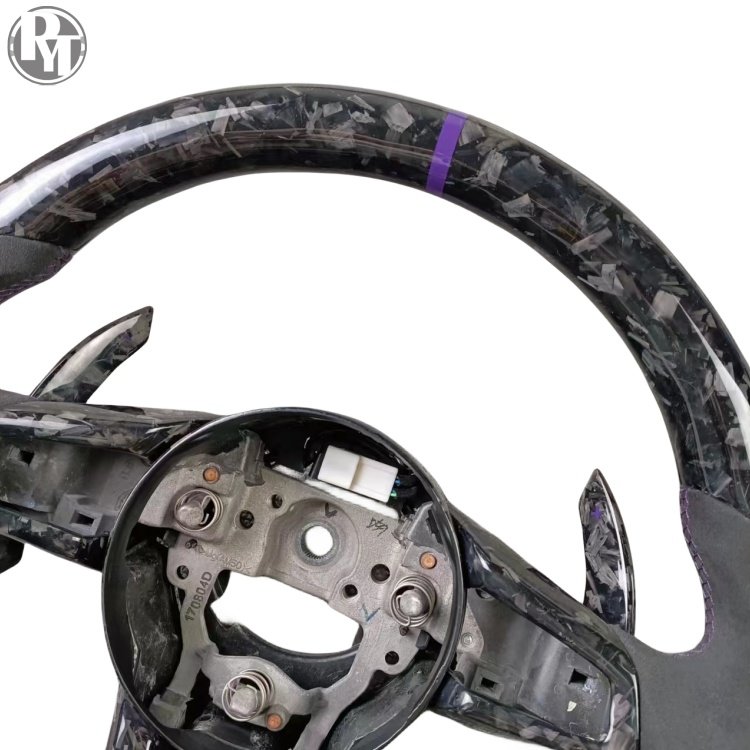 Customized car interior accessories carbon fiber steering wheel, suitable for Mazda MX-5 steering