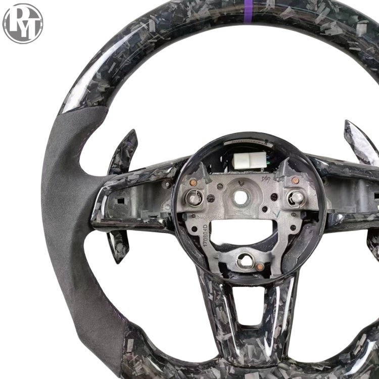 Customized car interior accessories carbon fiber steering wheel, suitable for Mazda MX-5 steering