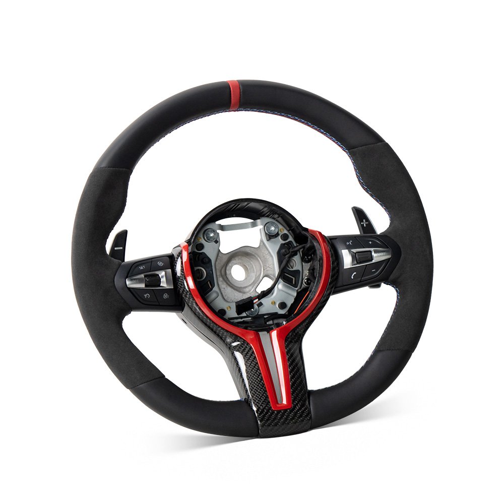 For BMW M5 M6 F10 5 Series F12 6 Series F01 7 Series M Performance Steering Wheel 2009 2010 2011 2012 2013 2014 2015 2016
