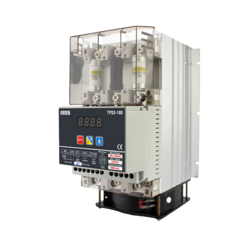 Fotek TPS3-80 80A Single-Phase Three-Phase Solid State Relays Controllable Silicon Power Regulator Controller Voltage Regulation