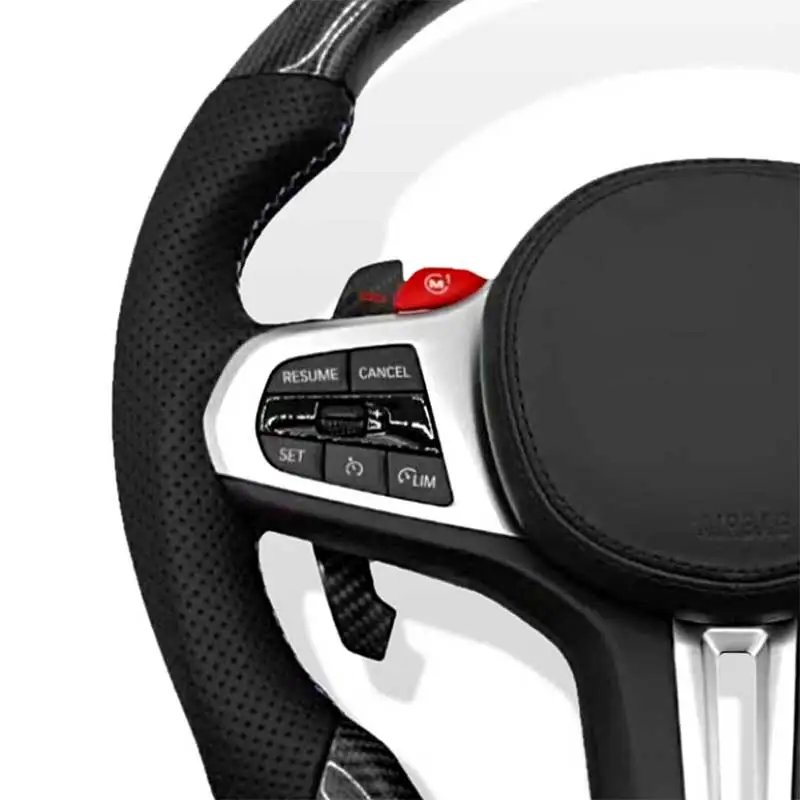 Carbon Fiber Steering Wheel Fit For Bmw G20 G30 G38 G80 G21 G29 G05 G06 G11 M5