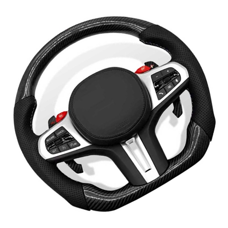 Carbon Fiber Steering Wheel Fit For Bmw G20 G30 G38 G80 G21 G29 G05 G06 G11 M5