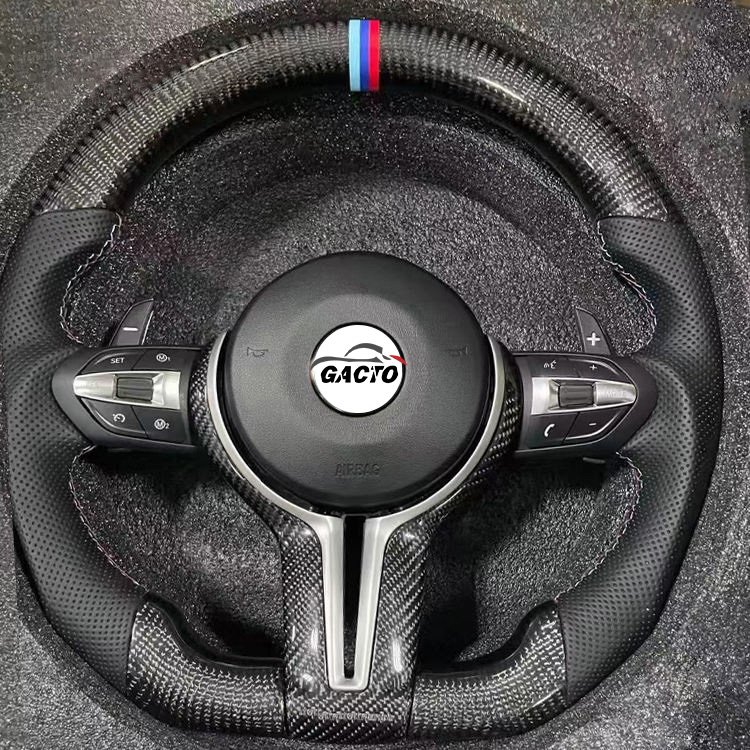 Custom Car Steering Wheel Full Set carbon fiber Car Steering Wheel For BMW F8x M2 M3 M4 F52 F80 F82 F83 F87 F90 F8x