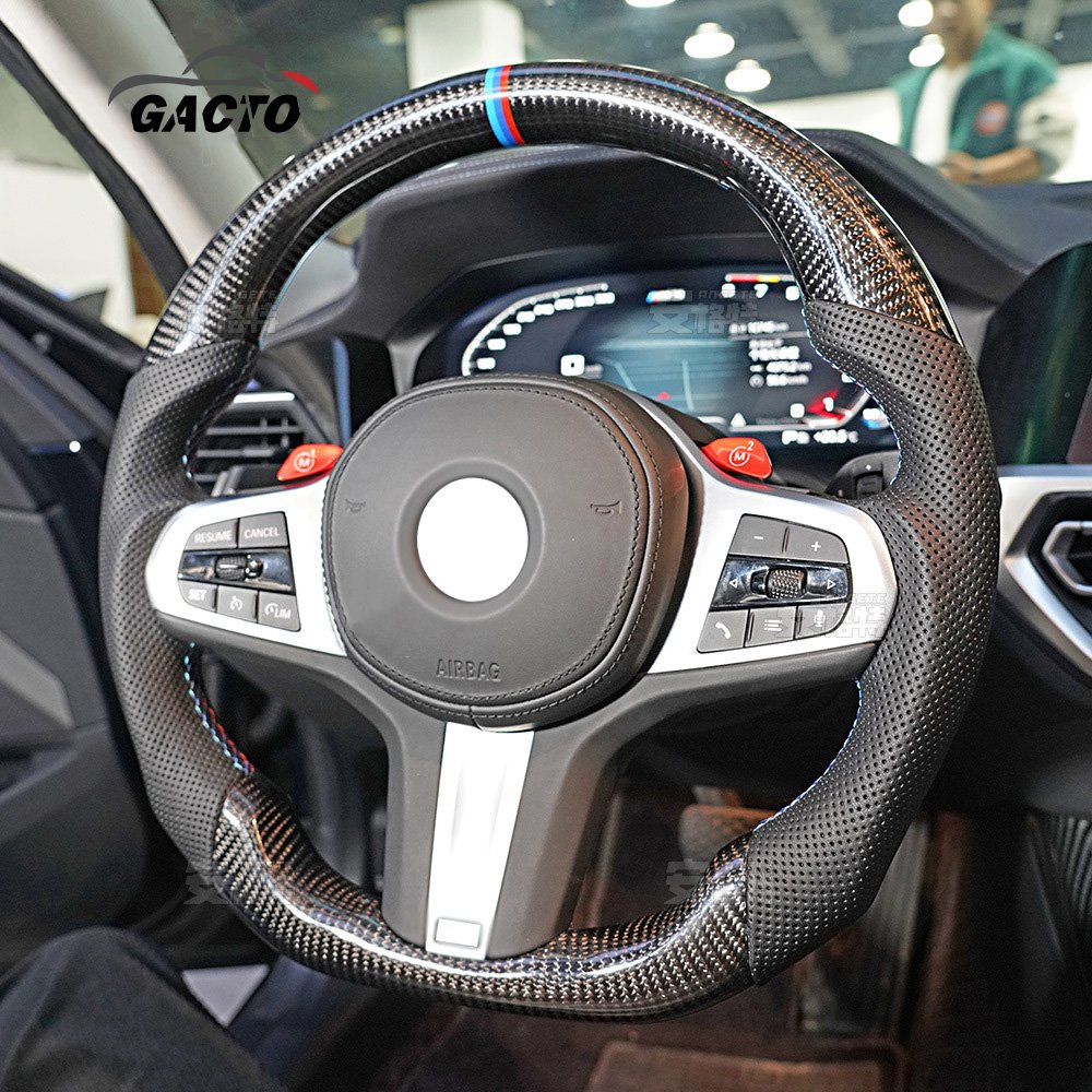 Custom Car Steering Wheel Full Set carbon fiber Car Steering Wheel For BMW F8x M2 M3 M4 F52 F80 F82 F83 F87 F90 F8x