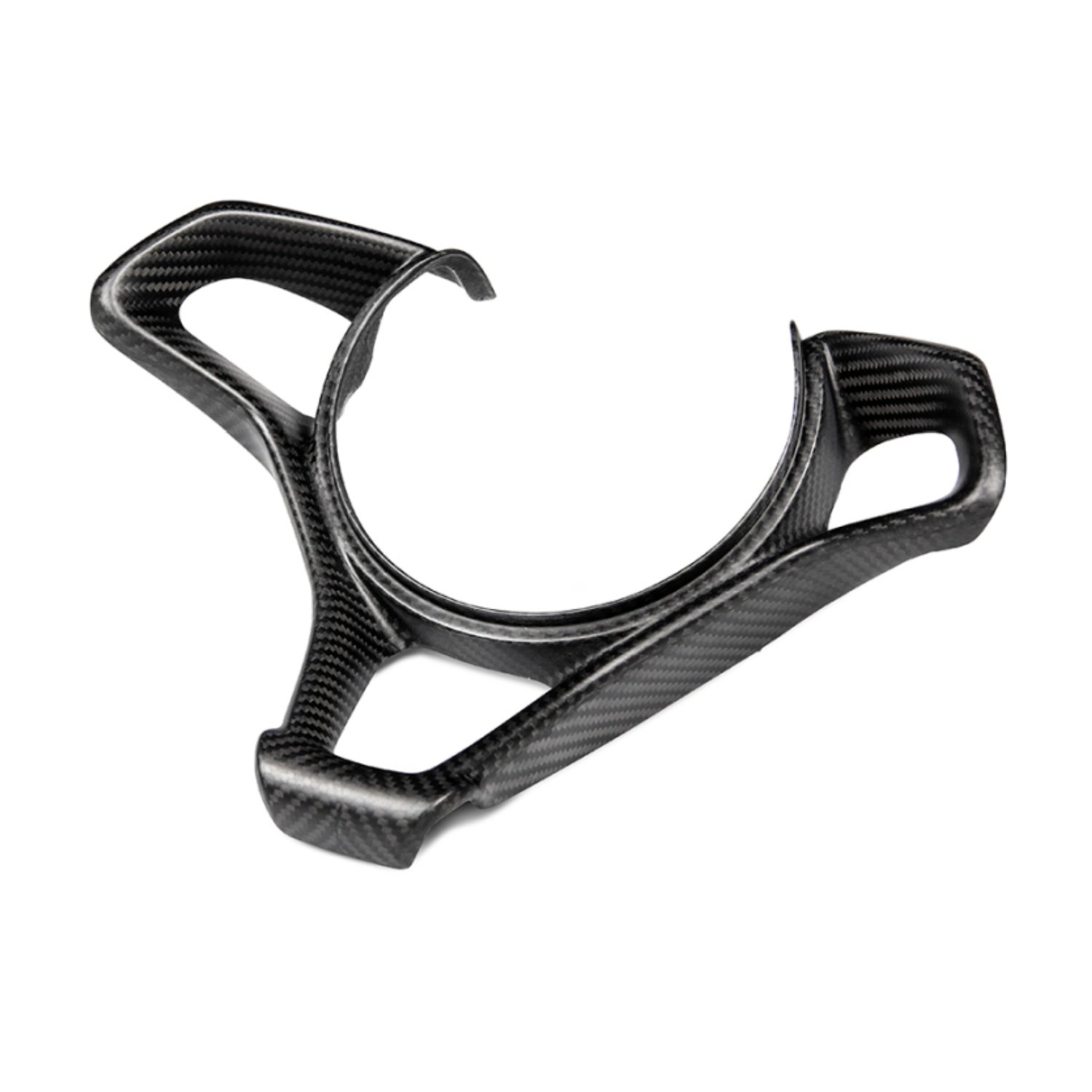 High quality automotive steering wheel trim suitable for McLaren 540c 570s 570gt 600lt OEM dry carbon fiber steering wheel trim