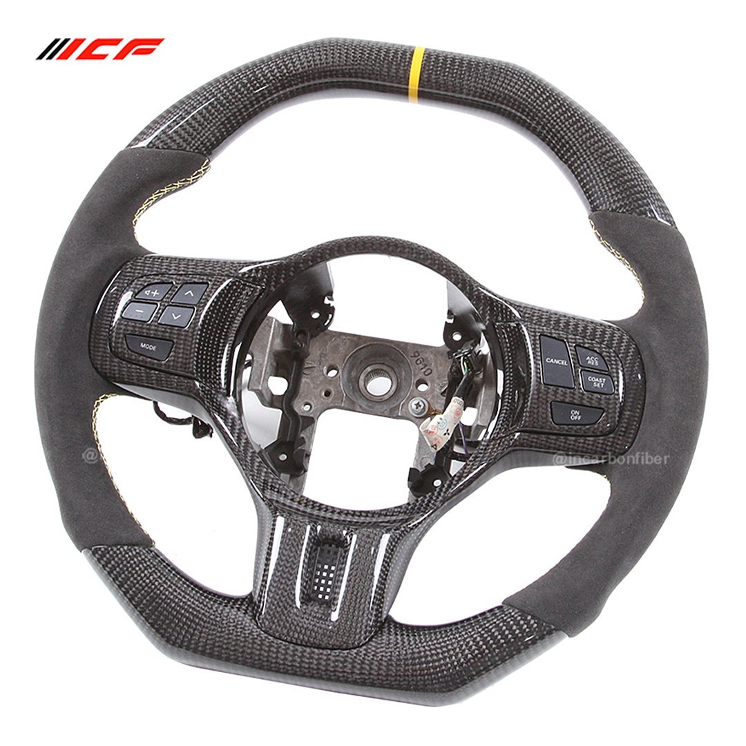100% Real Carbon Fiber Steering Wheel for Mitsubishi Evo 9 EVO X