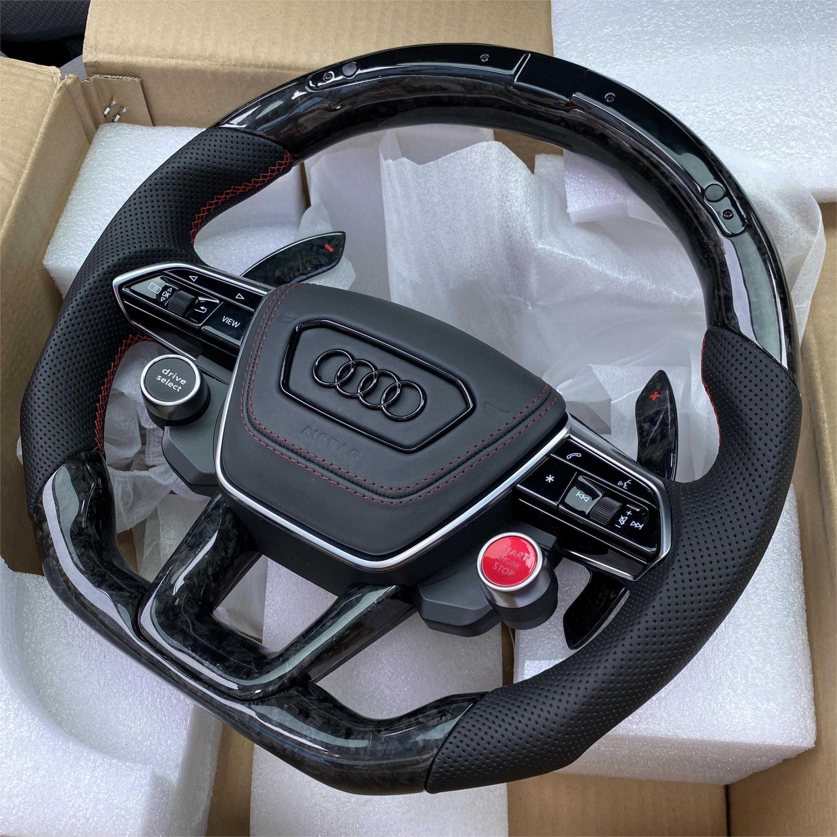 Factory Price Auto Parts Audi Steering Wheel for C8 Audi A6 A7