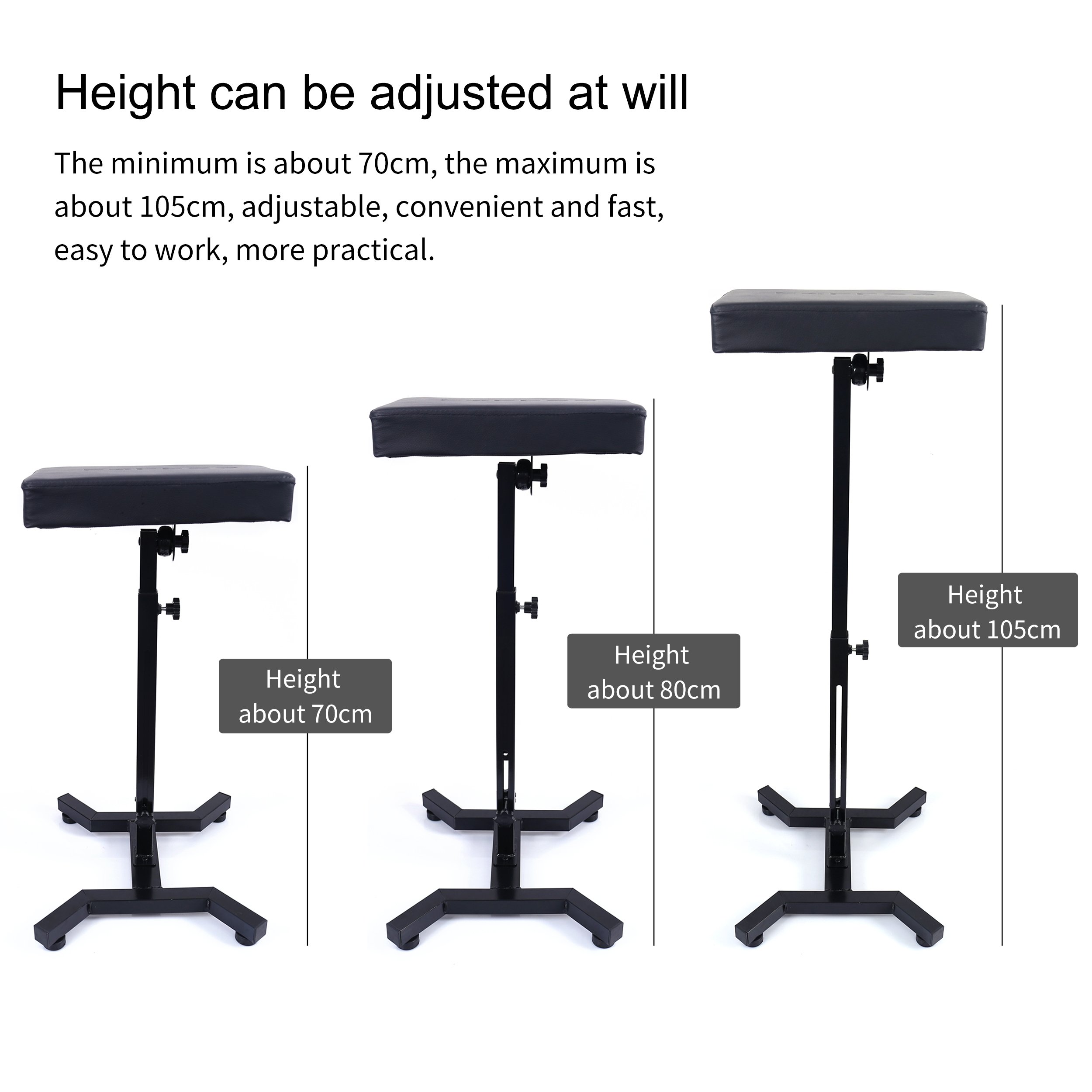 Factory Wholesale Custom Large Adjustable Tattoo Arm Rest Stand Tattoo Arm Rest for Tattoo Supplies