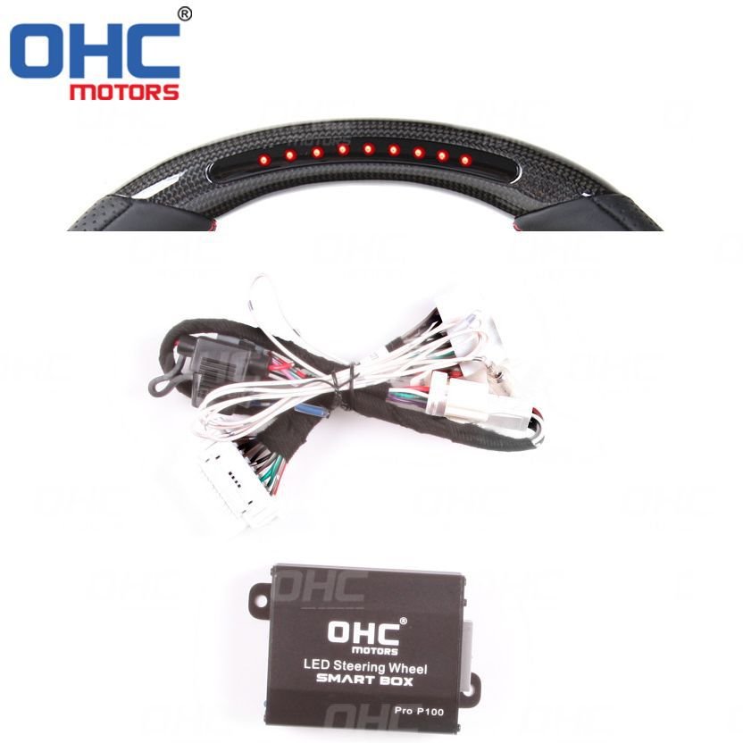 For BMW Mercedes-Benz Audi Volkswagen All Models LED Tachometer Shift Steering Wheel Module Kit