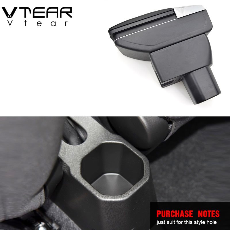 Vtear for Suzuki Ignis Armrest Box Console Box Central Store Content Storage Box Interior Arm Rest Car-styling Accessories Part