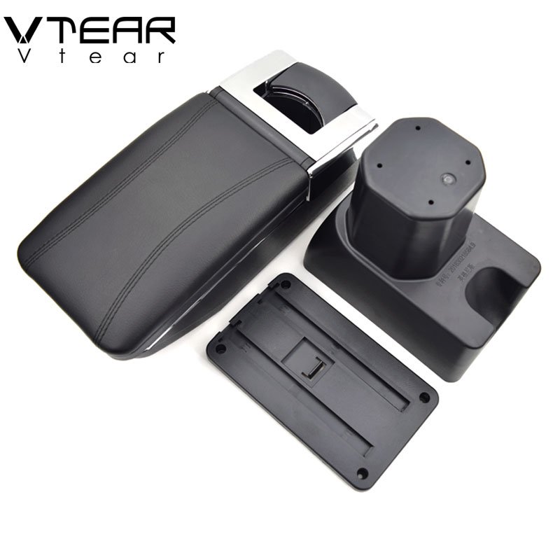 Vtear for Suzuki Ignis Armrest Box Console Box Central Store Content Storage Box Interior Arm Rest Car-styling Accessories Part