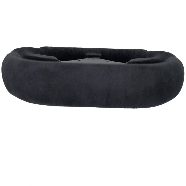 High Quality Professional Aluminum frame Black Microfiber Leather Game Steering Wheel