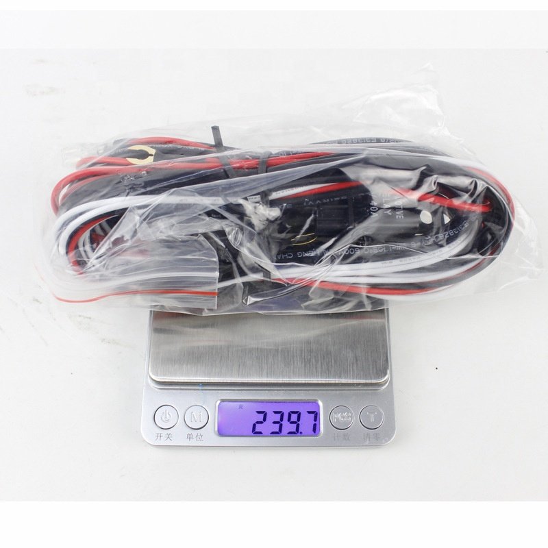 Auto Offroad Driving Lamp With Switch Fuse 40A 12V Auto Parts Car Wiring Harness Switch Relay Kit for 2 LED Work Light Bar Cable