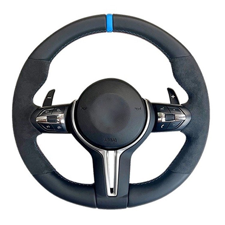 Customized car Racing Full Alcantara Steering Wheel Assembly steering wheel for bmw m sport m3 f80