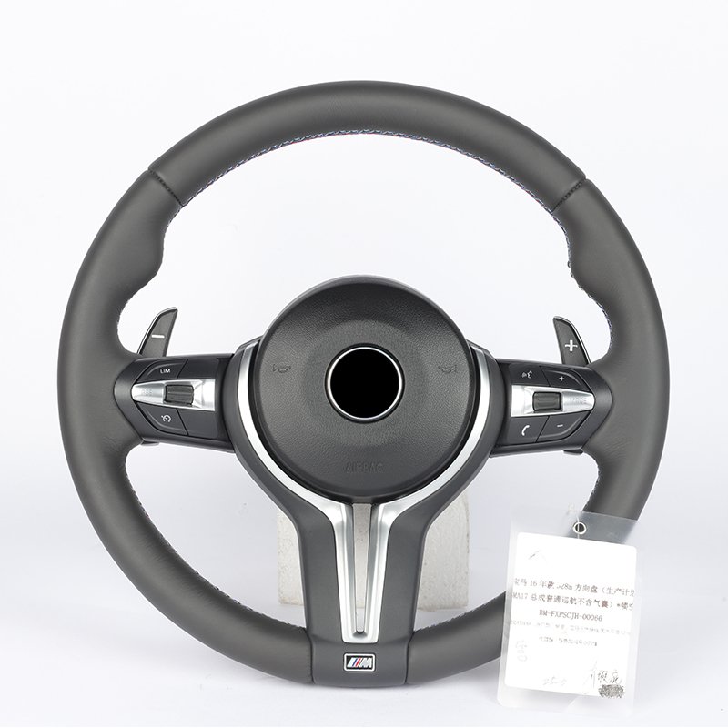 Customized Full Leather Steering Wheel for BMW F10 F11 F12 F15 F16 F18 F20 F30 E60 M3 M5 M6 Old Modified Upgrades