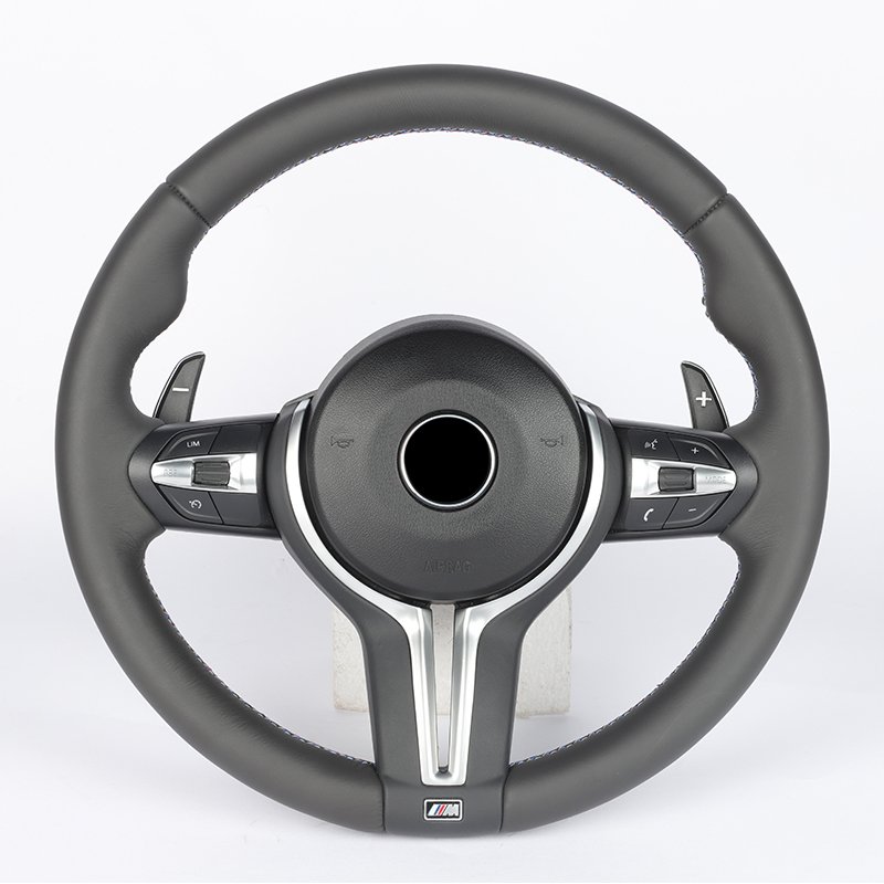 Customized Full Leather Steering Wheel for BMW F10 F11 F12 F15 F16 F18 F20 F30 E60 M3 M5 M6 Old Modified Upgrades