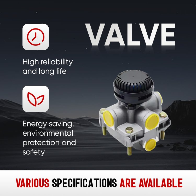 Truck Parts Accessories Air Brake System Relay Valve 9730110040 9735000000 229844 Truck Unloader Valve